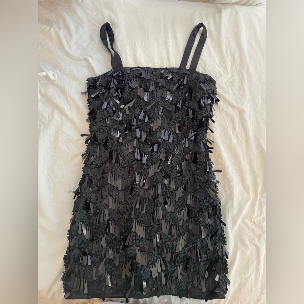 Lulus dress with sequin tassels
